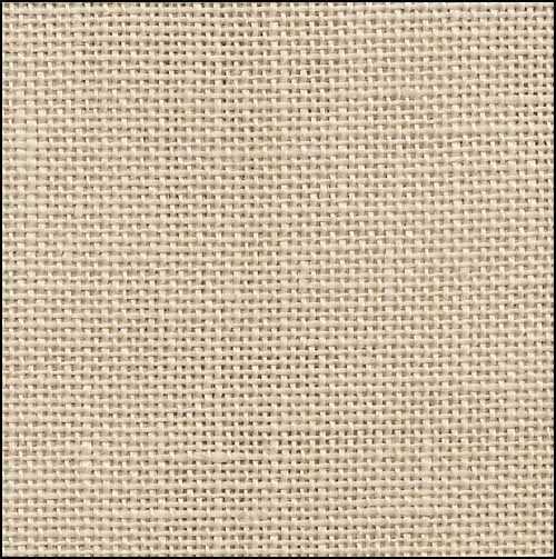 28 Count Linen - Stitcher's Half - "Antique Ivory" by Zweigart