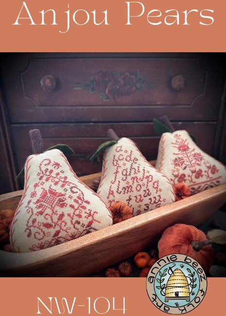 Anjou Pears by Annie Beez Folk Art
