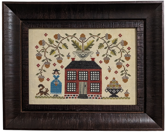 A Gathering of Acorns by Fox and Rabbit