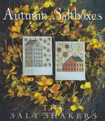 Autumn Saltboxes by Plum Street Samplers