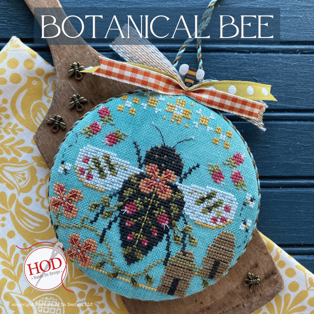Botanical Bee by Hands on Design