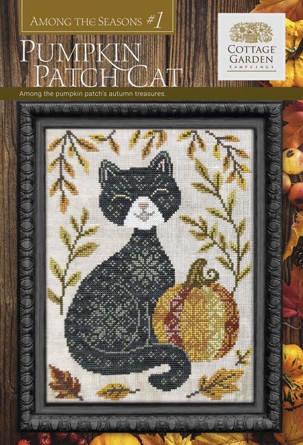 Among the Seasons #1 - Pumpkin Patch Cat by Cottage Garden Samplings