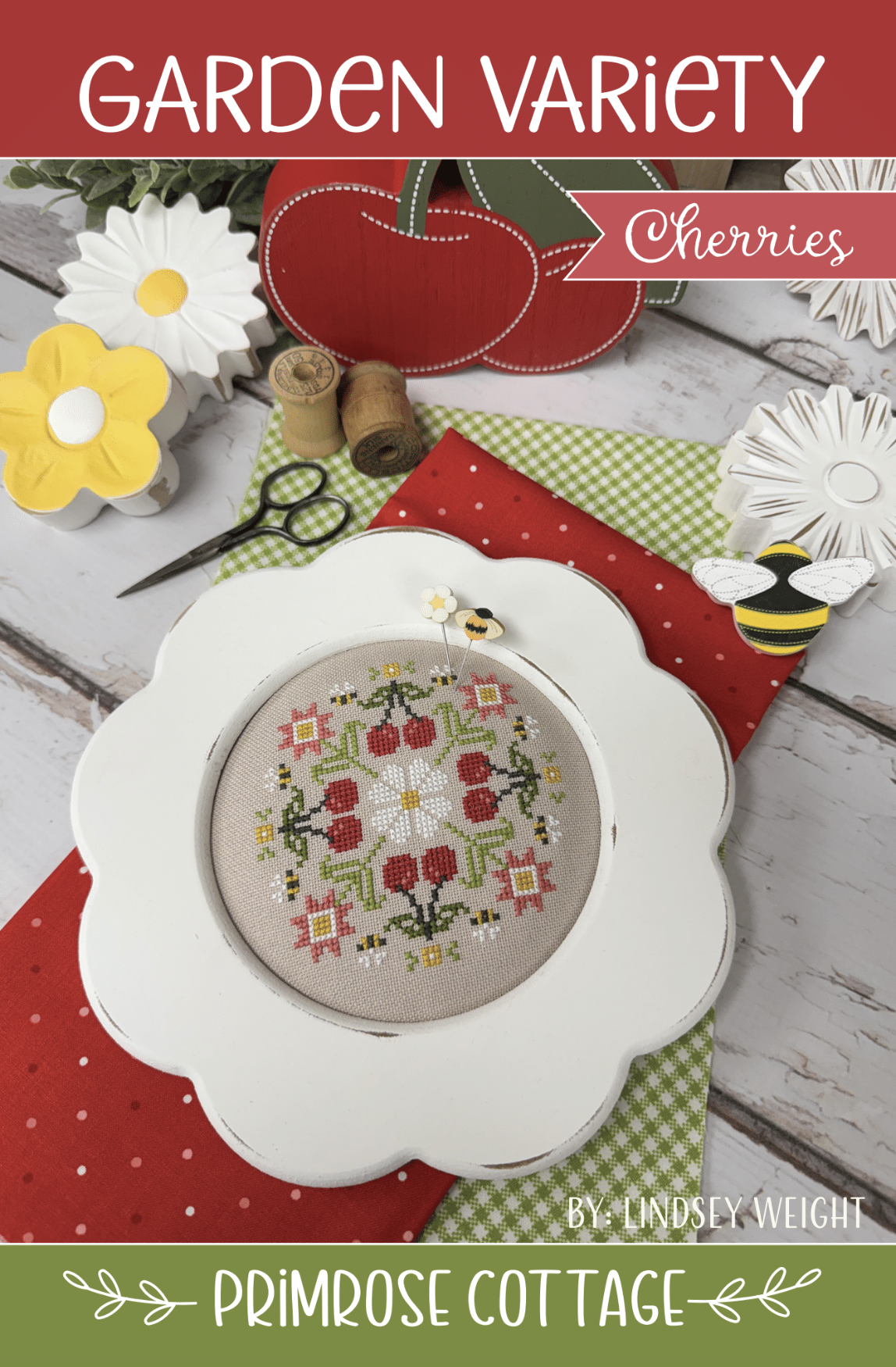 Garden Variety "Cherries" by Primrose Cottage