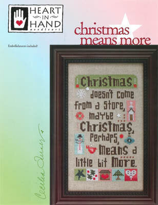Christmas Means More by Heart in Hand