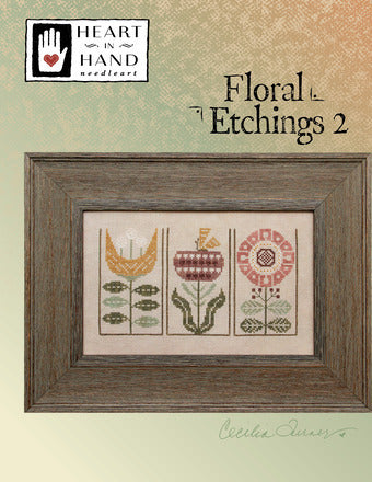 Floral Etchings 2 by Heart in Hand