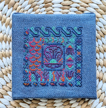 Glowing in the Deep - XStitch the Rainbow Pattern by Shaded Stitchery