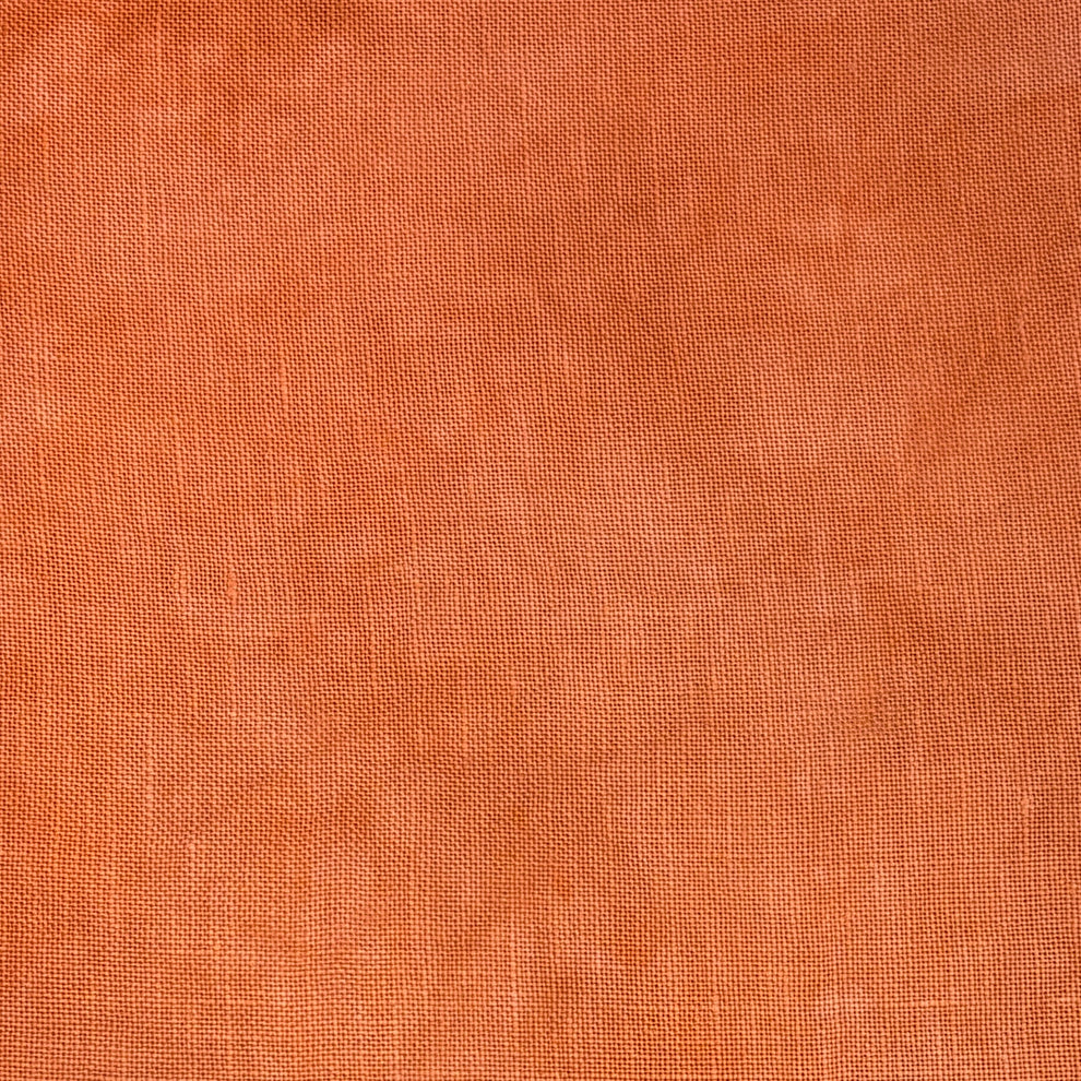 32 Count Linen, Stitcher's Eighth - "Harvest Pumpkin" by Fabrics by Stephanie