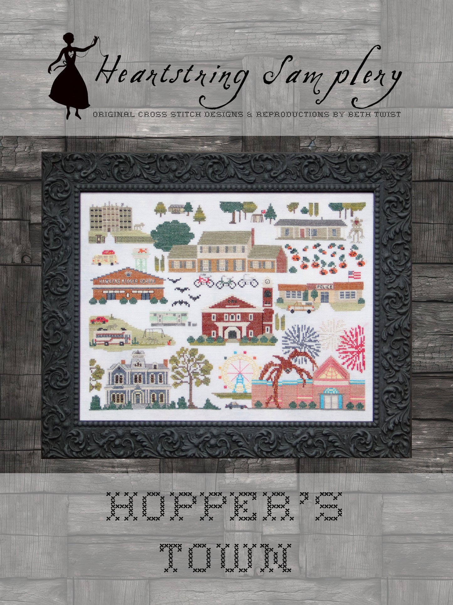 PREORDER - Hopper's Town by Heartstring Samplery