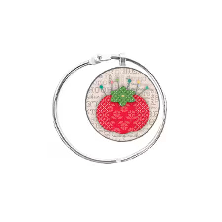 Tomato Pincushion Thread Bling by Lori Holt
