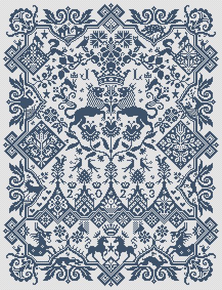 Soliloquy in Stitch by Long Dog Samplers