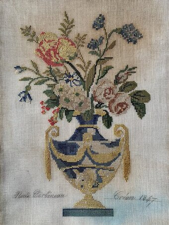 Noeli Corbineau 1847 by Reflets De Soie