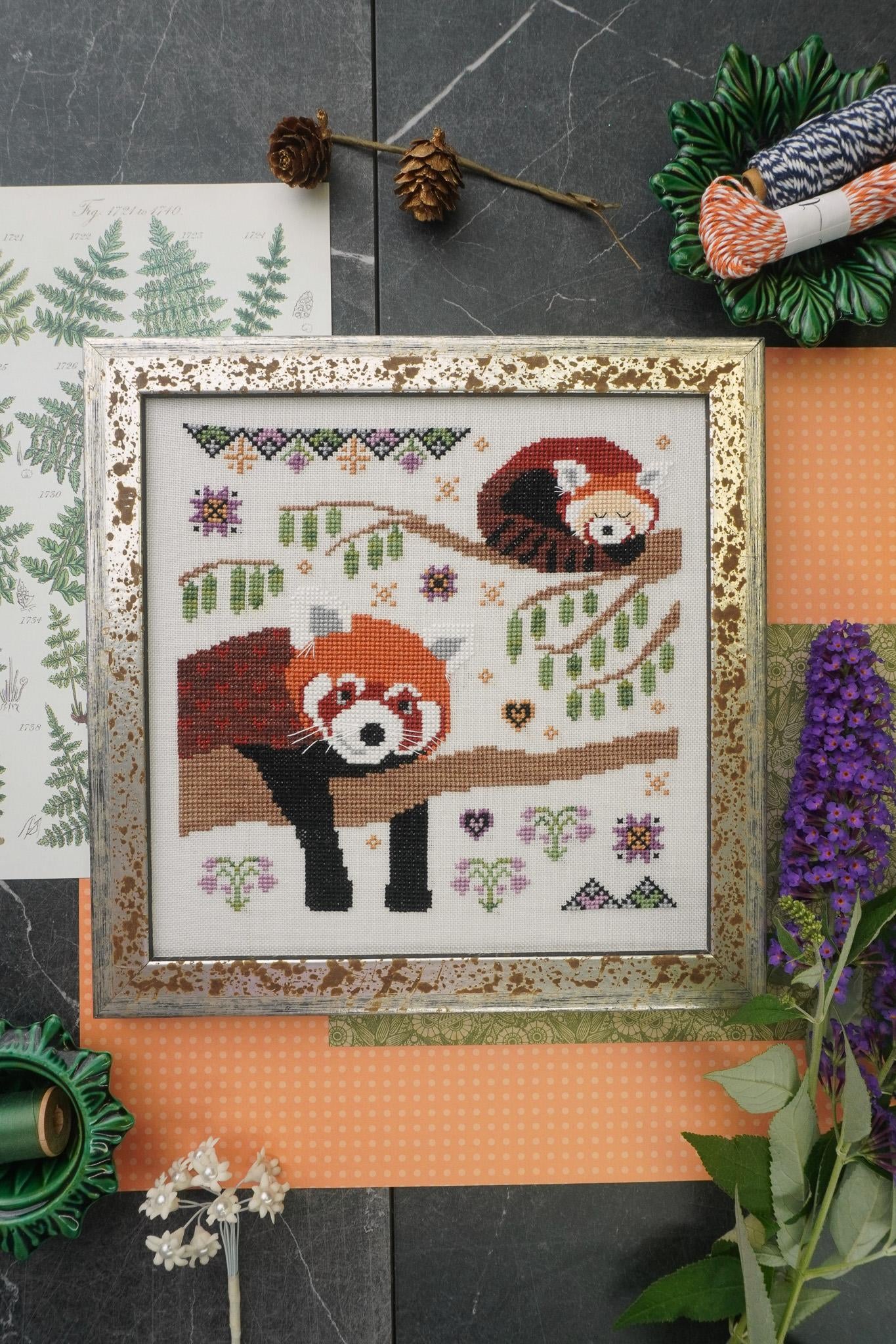 PREORDER: Red Panda by Lindy Stitches