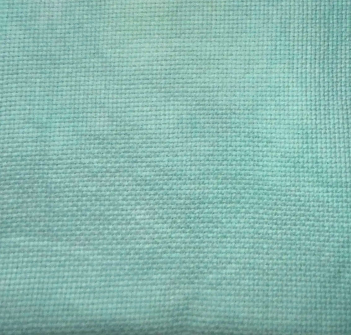 14 Count Aida - Stitcher's Quarter - "Seafoam" by Atomic Ranch Fabrics