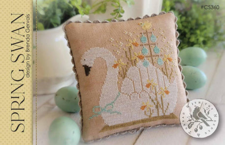Spring Swan by Brenda Gervais/With Thy Needle & Thread
