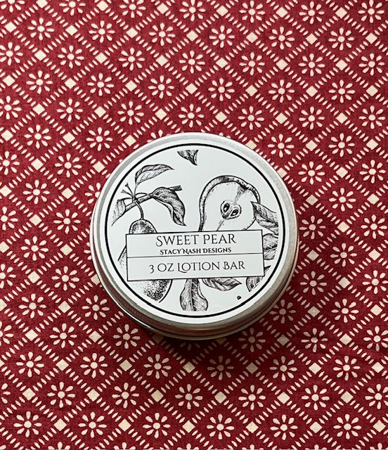 Sweet Pear Lotion Bar by Stacy Nash