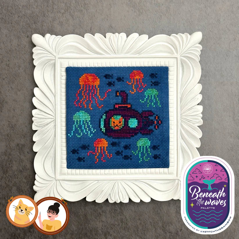 Jam and the Jellies - xStitch the Rainbow Pattern by Top Knot Stitcher