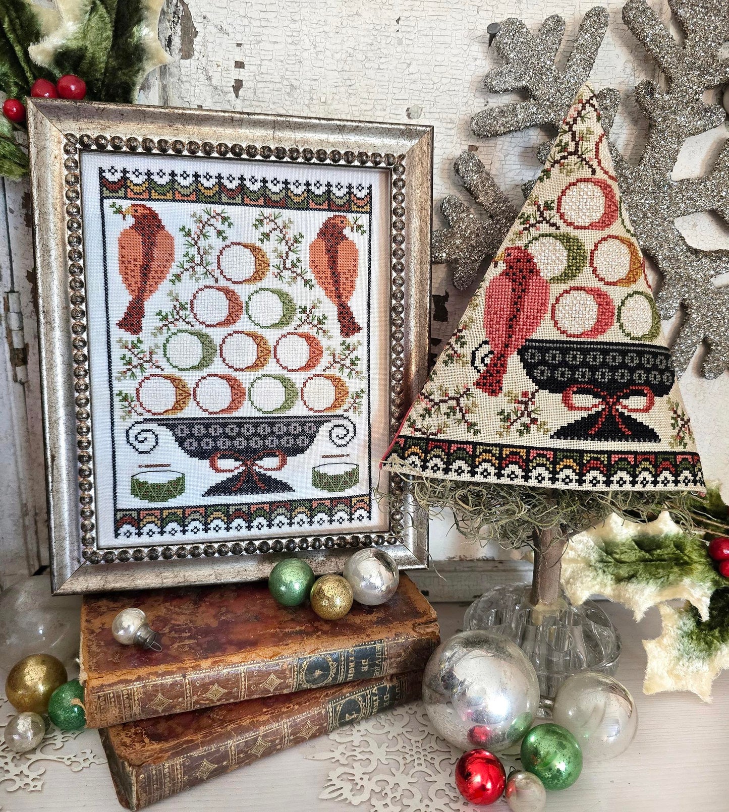 Twelfth Day of Christmas Sampler and Tree by Hello from Liz Matthews