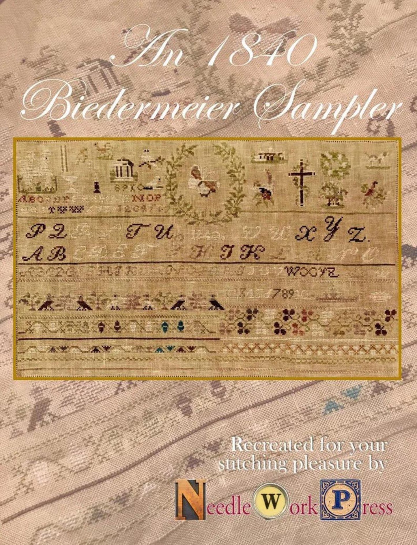 An 1840 Biedermeier Sampler by NeedleWorkPress