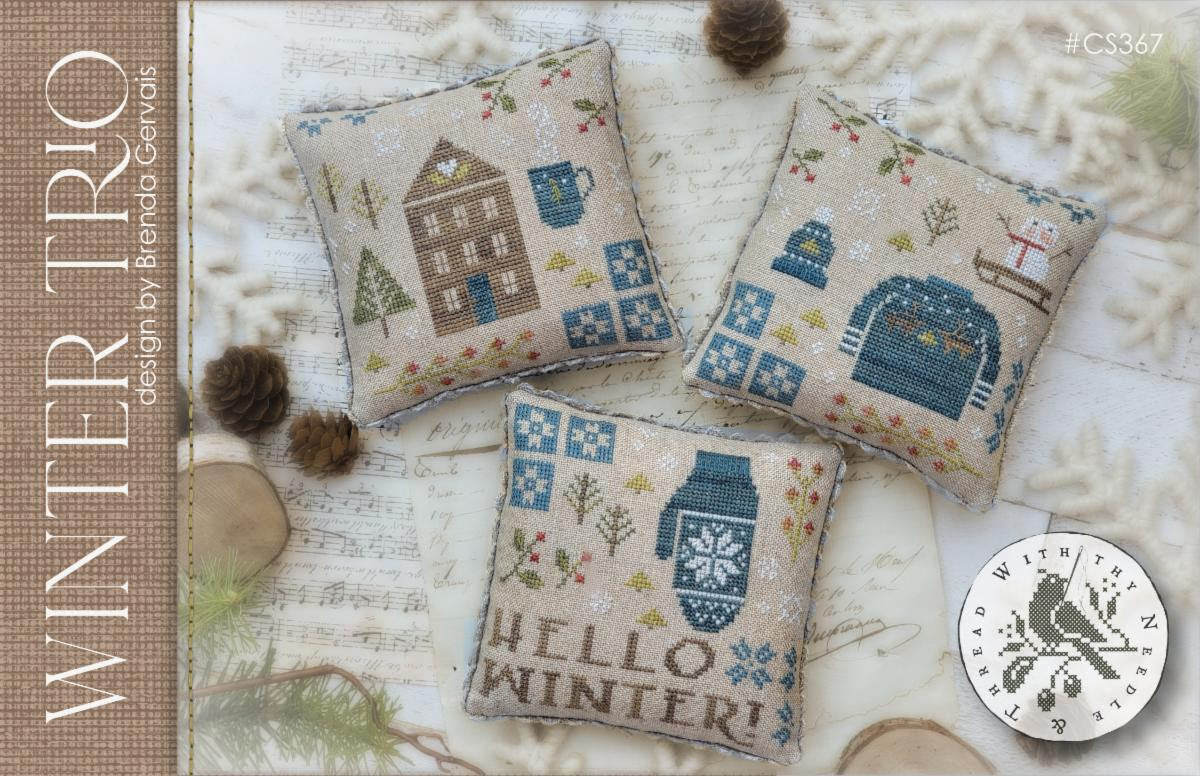 Winter Trio by With Thy Needle & Thread