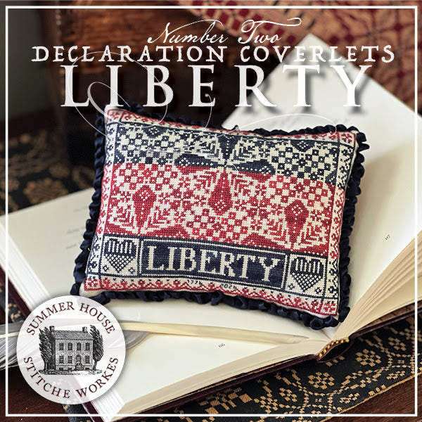 Declaration Coverlets "Liberty" by Summer House Stitche Workes