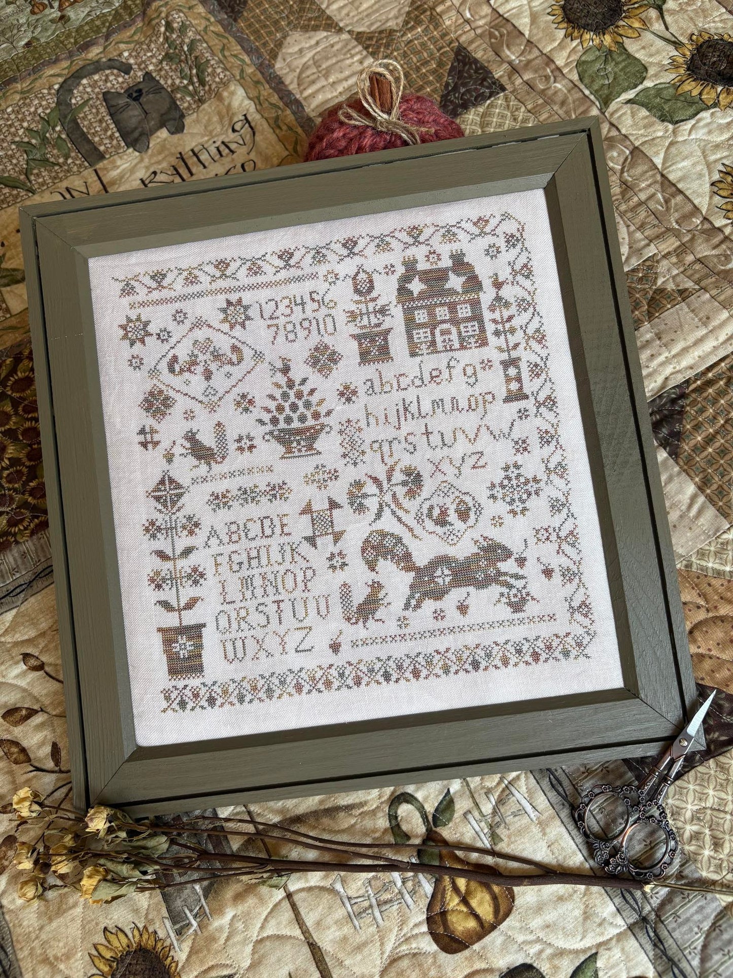 Sassy Squirrel Sampler by Pansy Patch - PREORDER