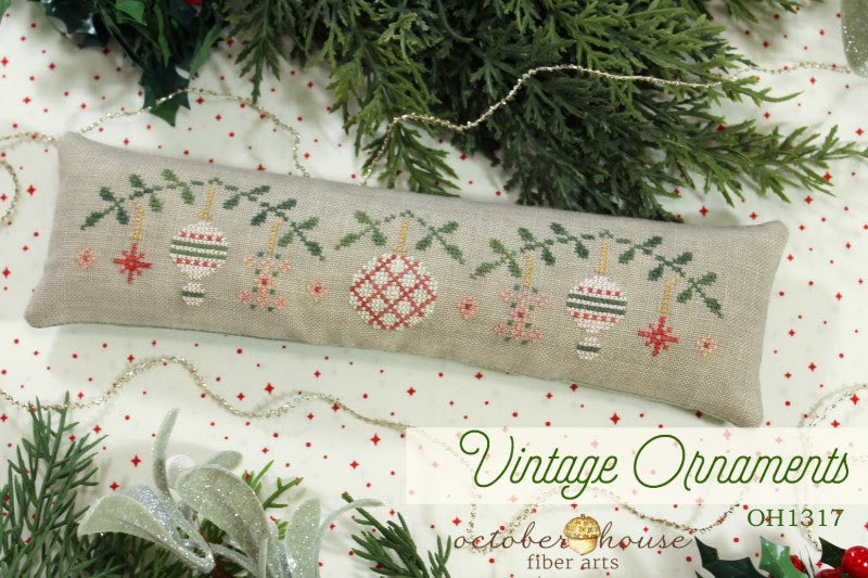 Vintage Ornaments by October House Fiber Arts