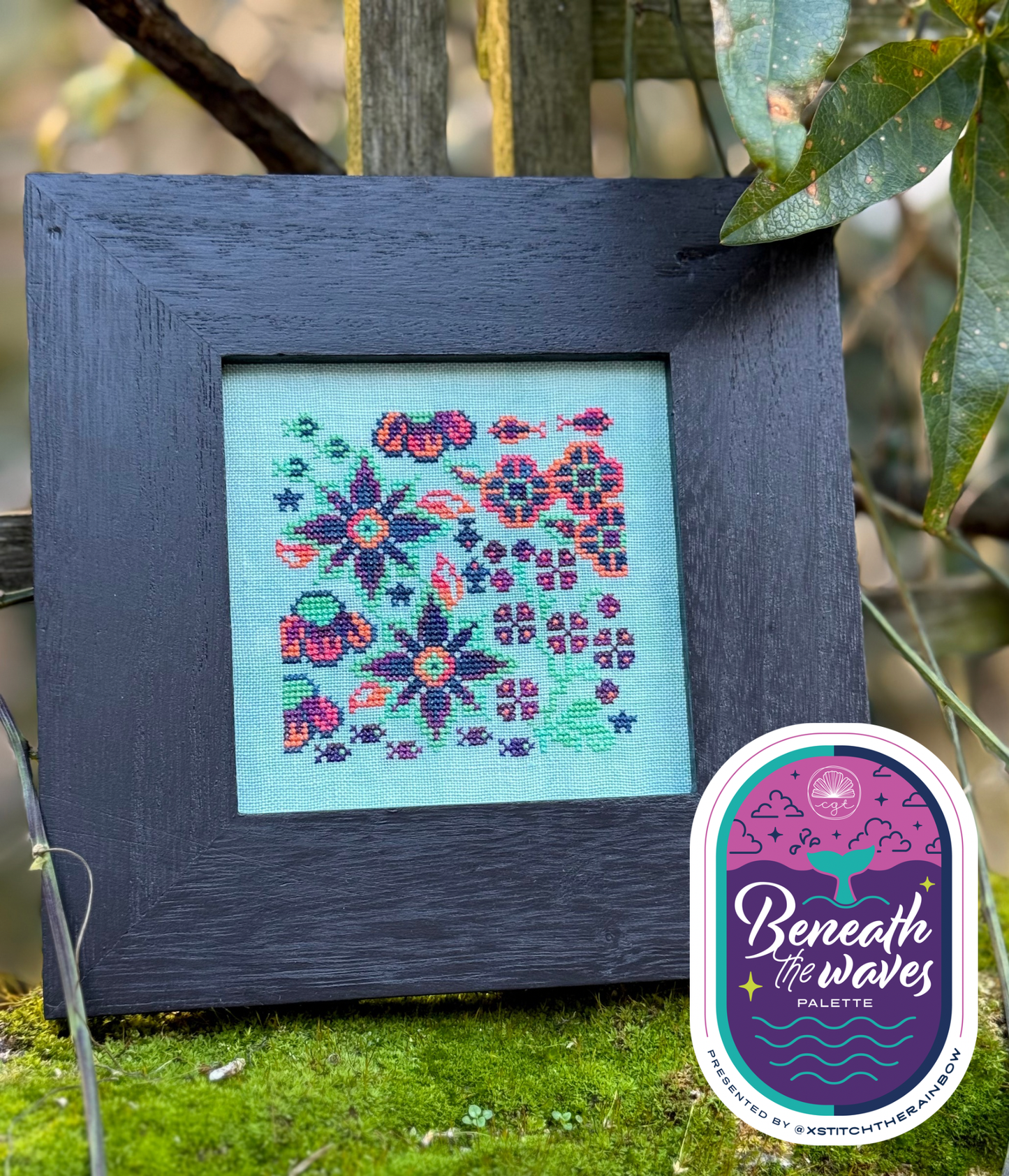 Underwater Garden xStitch the Rainbow Pattern by Jan Hicks Creates