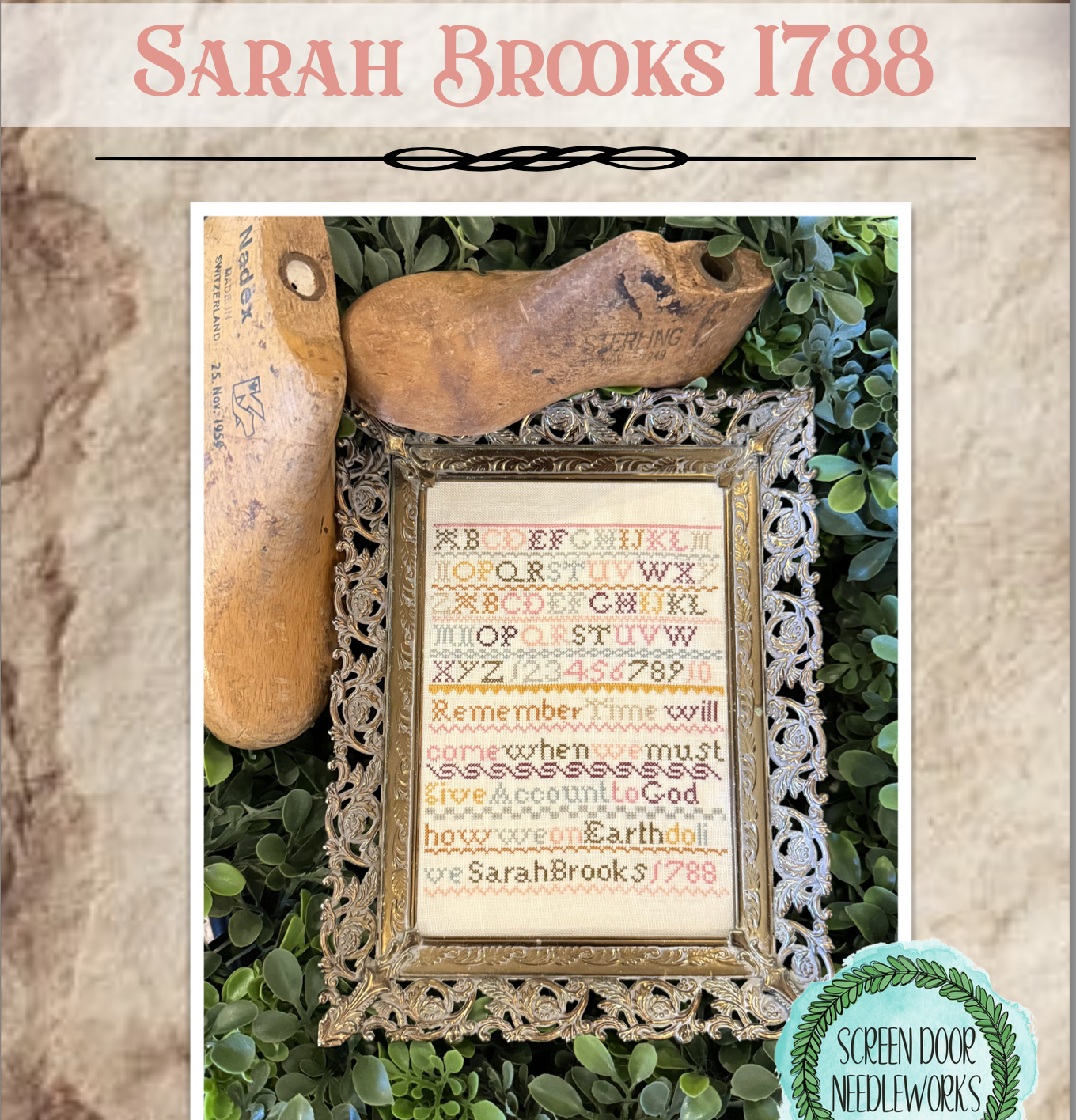 Sarah Brooks 1788 by Screen Door Needleworks