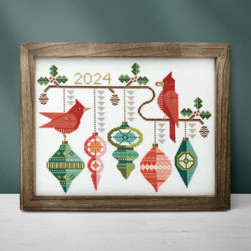 PREORDER - Bauble Birds by Boomerang Stitches