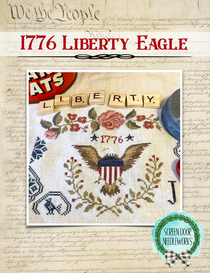 1776 Liberty Eagle by Screen Door Needleworks
