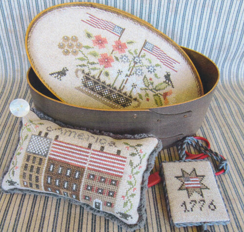 Patriotic Shaker Box Set Pattern by The Scarlett House