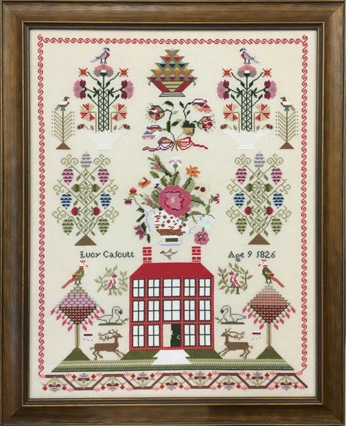 Miss Lucy Calcutt 1826 by Just Stitching Along