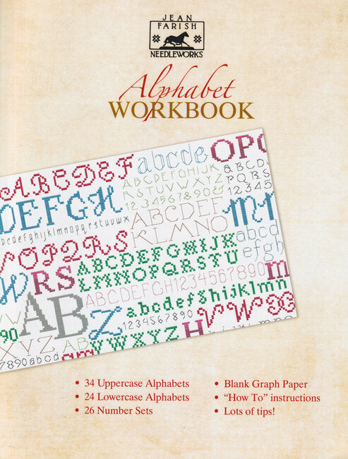 Alphabet Workbook by Jean Farish Needleworks