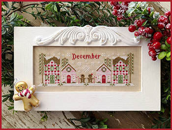 December Mini Village by Country Cottage Needleworks