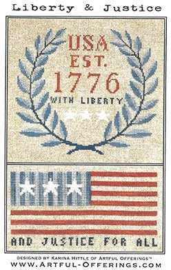 Liberty & Justice by Artful Offerings