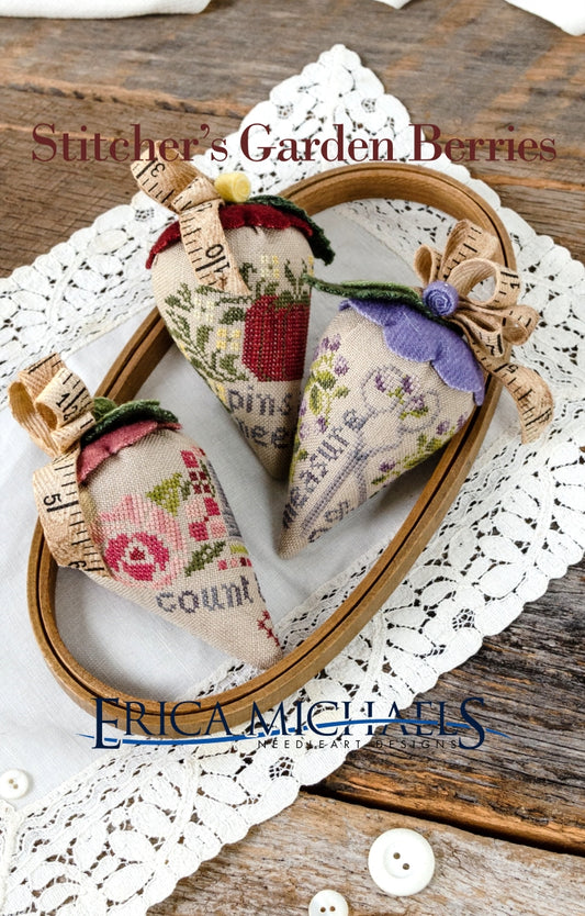 Stitchers Garden Berries by Erica Michaels