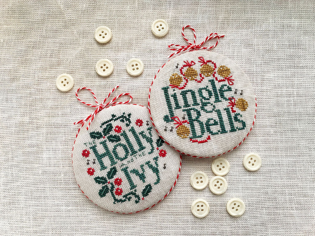 Joyful Christmas Ornaments 2026 by Stiches by Ethel - PREORDER
