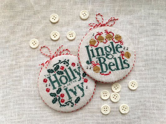 Joyful Christmas Ornaments 2026 by Stitches by Ethel