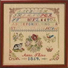 Anna Thies 1859 by Permin of Copenhagen