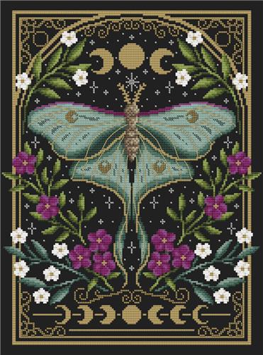 Luna Moth by Shannon Christine Designs