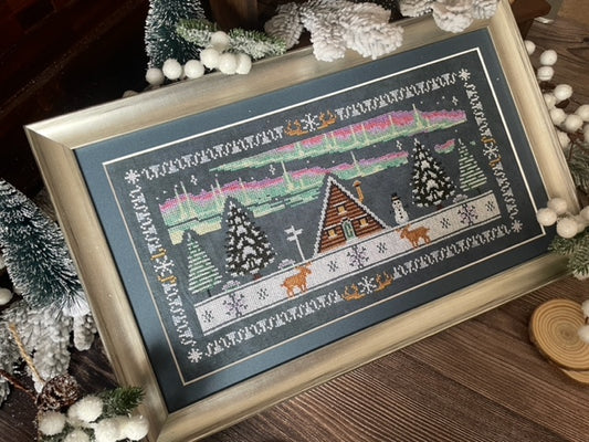 PREORDER - Chalet in the Snow by Flossabilities