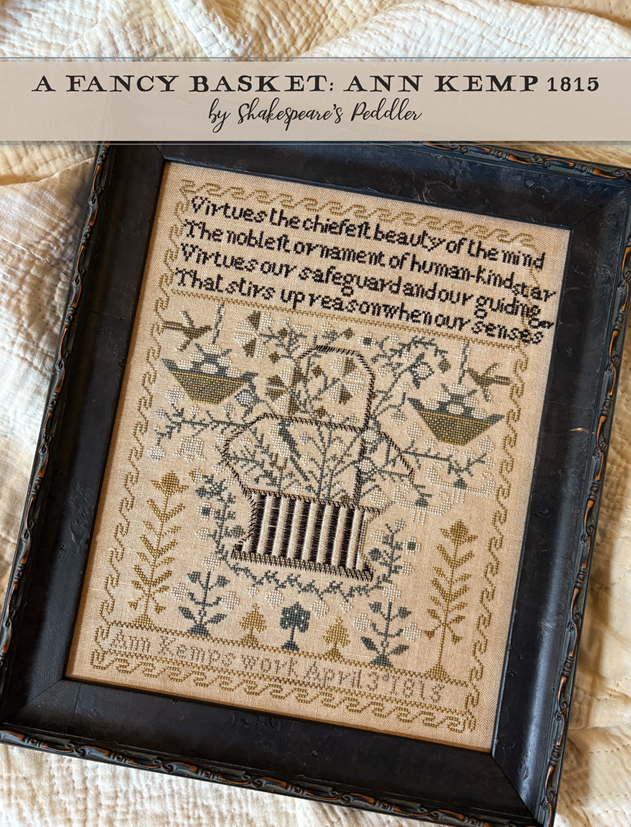 A Fancy Basket: Ann Kemp 1815 by Shakespeare's Peddler