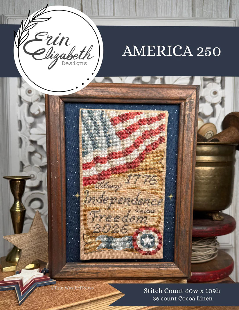 America 250 Pattern by Erin Elizabeth Designs