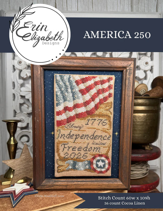 America 250 Pattern by Erin Elizabeth Designs