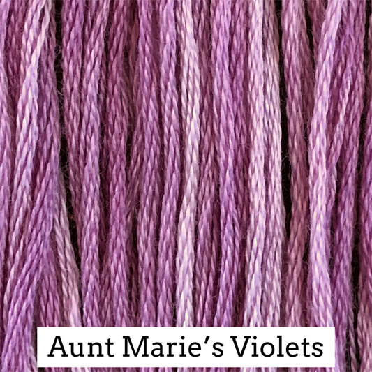 Aunt Marie's Violets - Classic Colorworks
