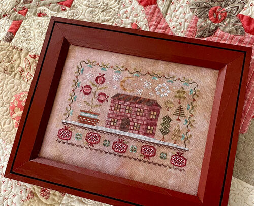 House on Pomegranate Hill by Blueberry Ridge Design