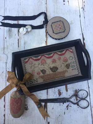 Berry Basket Sewing Tray by Stacy Nash