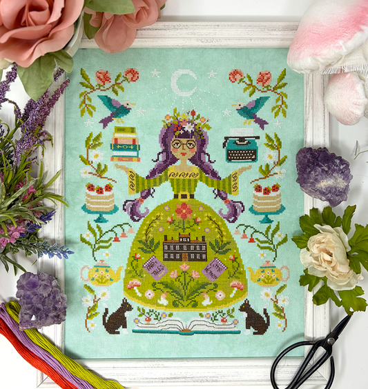 The Book Goddess by Tiny Modernist
