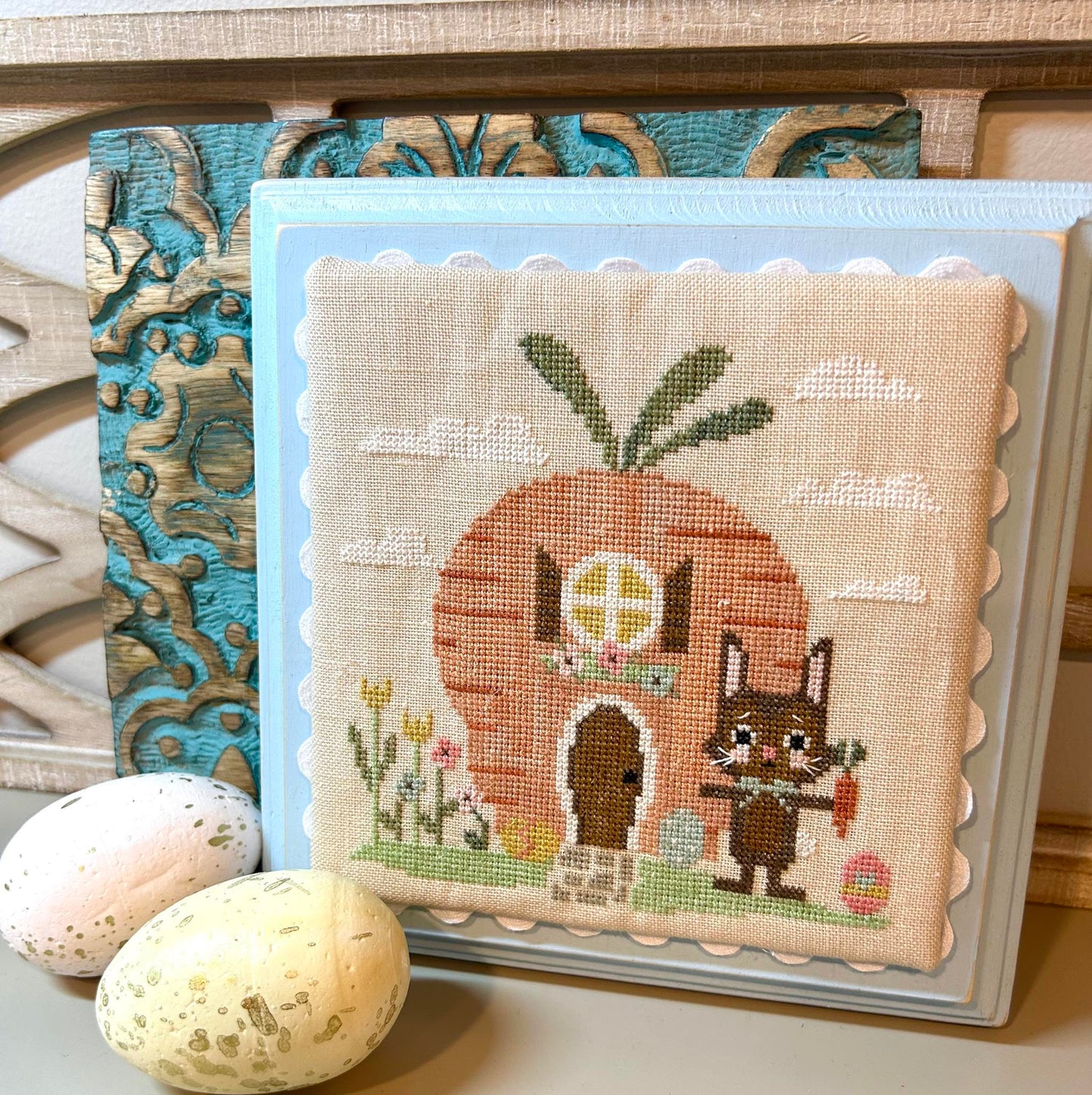 Bunny's House by Emily Call Stitching