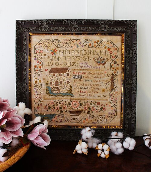 Cicadas' Song Sampler by Cosford Rise Stitchery